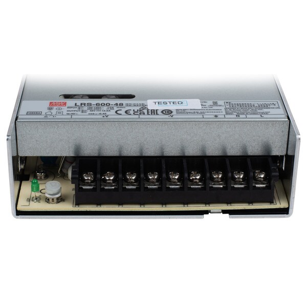Main product image for Mean Well MW LRS-600-48 48 VDC 12.5A 600W Regulated Switching Power Supply AC Adapter320-3170